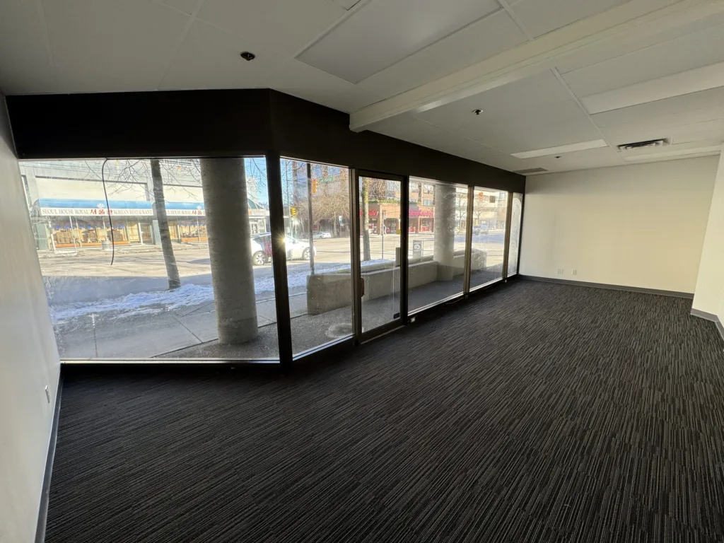 Lobby entrance at 1212 West Broadway Vancouver