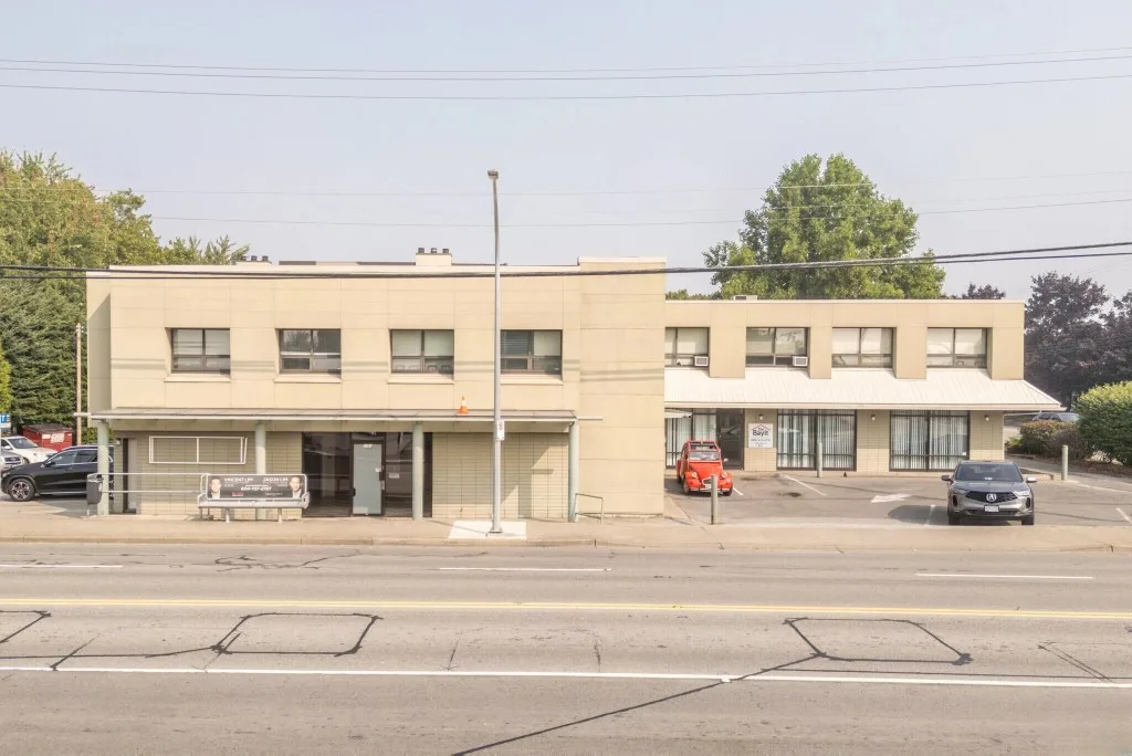 No. 3 Road & Steveston Highway property facade, Richmond BC